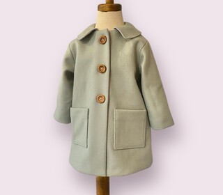 Classic Wool Coat - Grey
